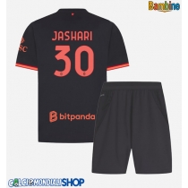 Maglie da calcio AC Milan Ardon Jashari #30 Terza Maglia Bambino 2026-27 Manica Corta + Pantaloni corti)